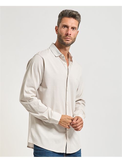 Men's Armani Exchange cotton shirt with logo ARMANI EXCHANGE | XM001370-AF10364U1013